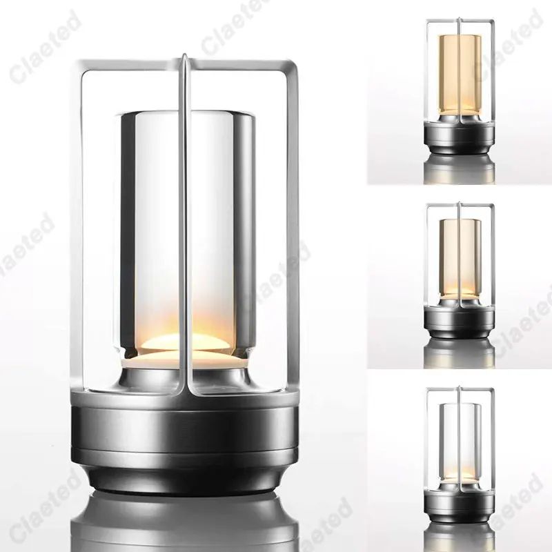 Cordless Table Lamp – Rechargeable LED Lamp with Touch Control for Indoor & Outdoor Ambience