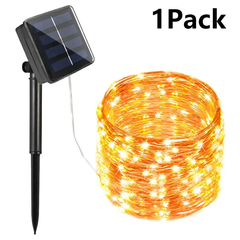 LumiGlow Solar Fairy String Lights for Outdoor Garden and Patio