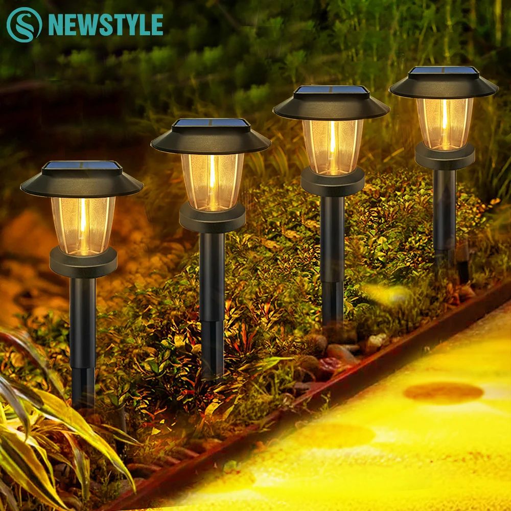 LumaPath Solar Pathway Lights – IP65 Waterproof LED Garden Lights