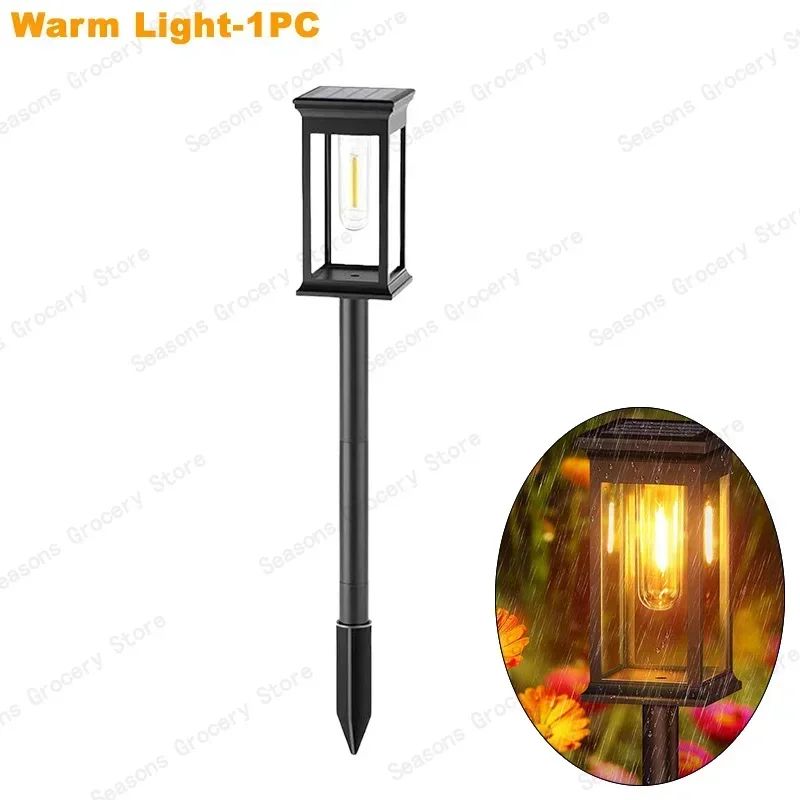 SolarGlow Waterproof Solar Pathway Lights for Garden and Driveway
