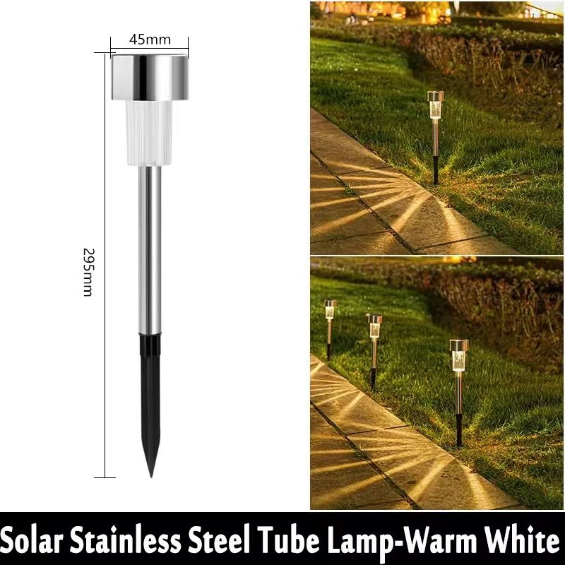 LumiPath Solar Garden Lights Waterproof Outdoor Pathway Lighting