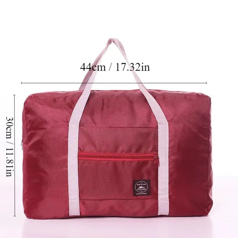 FlexiCarry Foldable Travel Bag Waterproof Large Capacity Luggage Tote