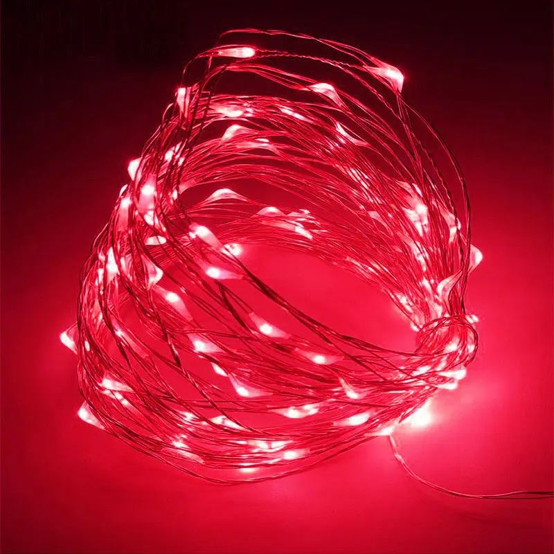 Flexible Copper Wire LED Fairy String Lights 1M to 10M