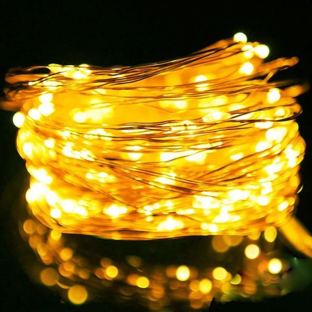 5M 10M Waterproof Copper Wire LED Fairy String Lights