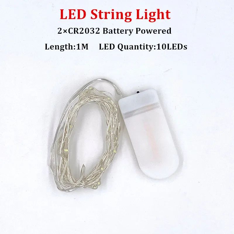 AA Battery Powered Copper Wire Fairy Lights 10 to 100 LED Decorative String Lights