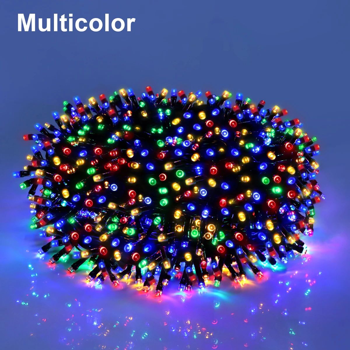 24V Waterproof LED String Lights with 8 Modes for Christmas and Outdoor Decor