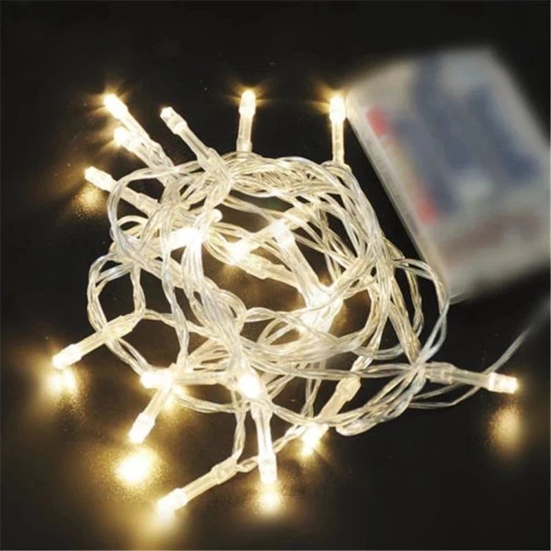 AA Battery Operated LED Fairy String Lights for Christmas and Party Decor