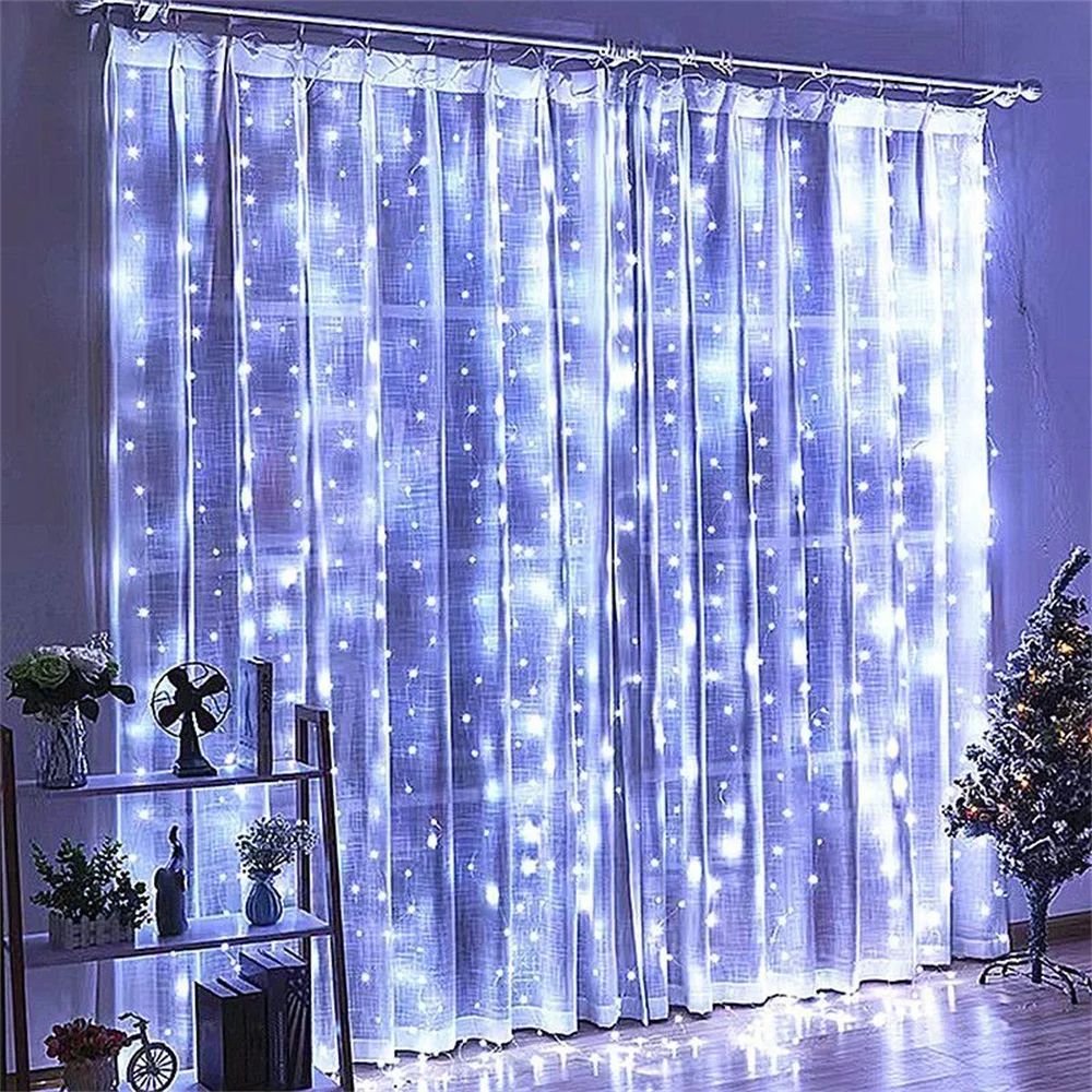 Cascading 100-600 LED Battery Operated Fairy Lights for Christmas and Home Decor