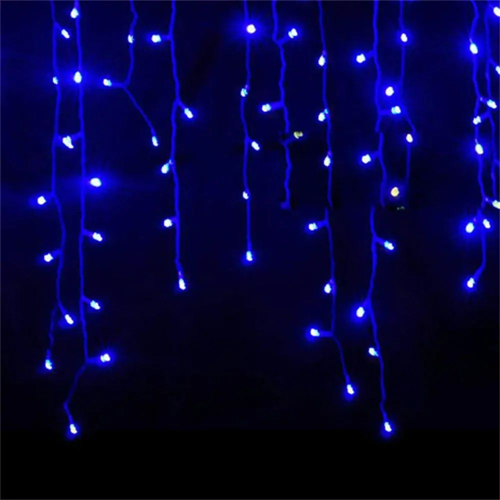 5M 96 LED Waterfall Icicle String Lights with 8 Modes for Christmas and Outdoor Decor