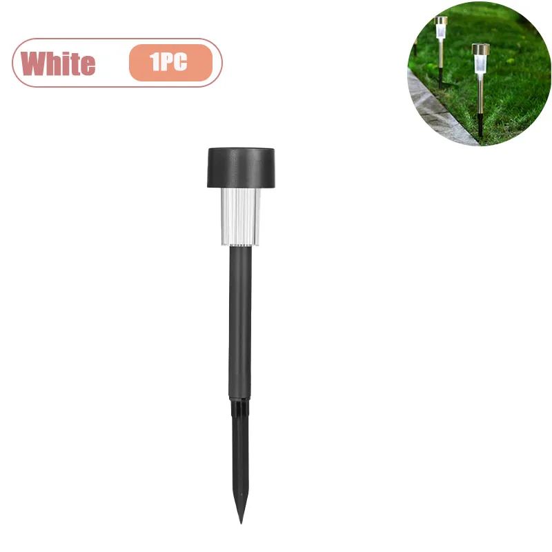 Solar Stainless Steel Pathway Lights for Garden and Yard