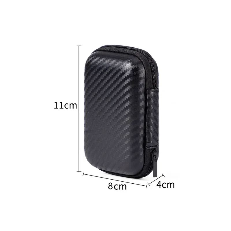 Portable EVA Electronics Organizer Case for Cables Chargers and Hard Drives