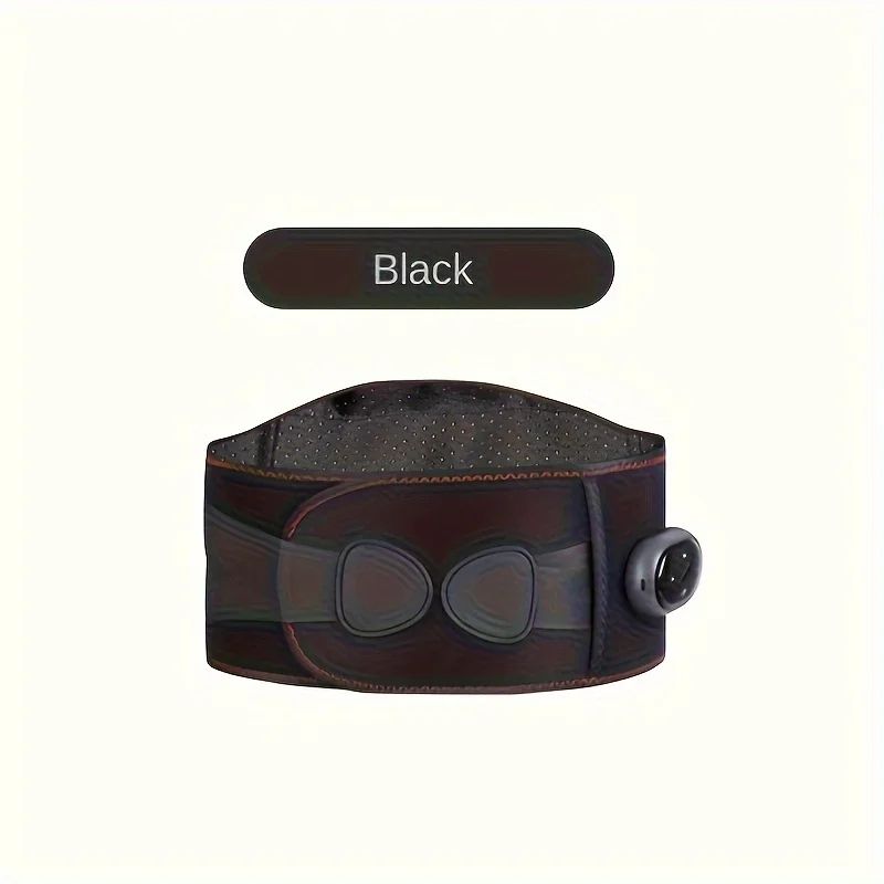 Cordless Graphene Heated Massage Belt with 3-Level Heat and Vibration