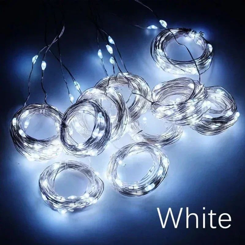 3M USB LED Curtain Fairy Lights with 8 Lighting Modes for Home, Wedding and Holiday Decor
