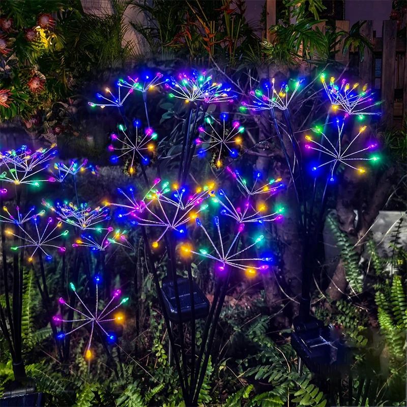 Solar Dancing Firefly Lights with 2 Modes for Garden and Pathway