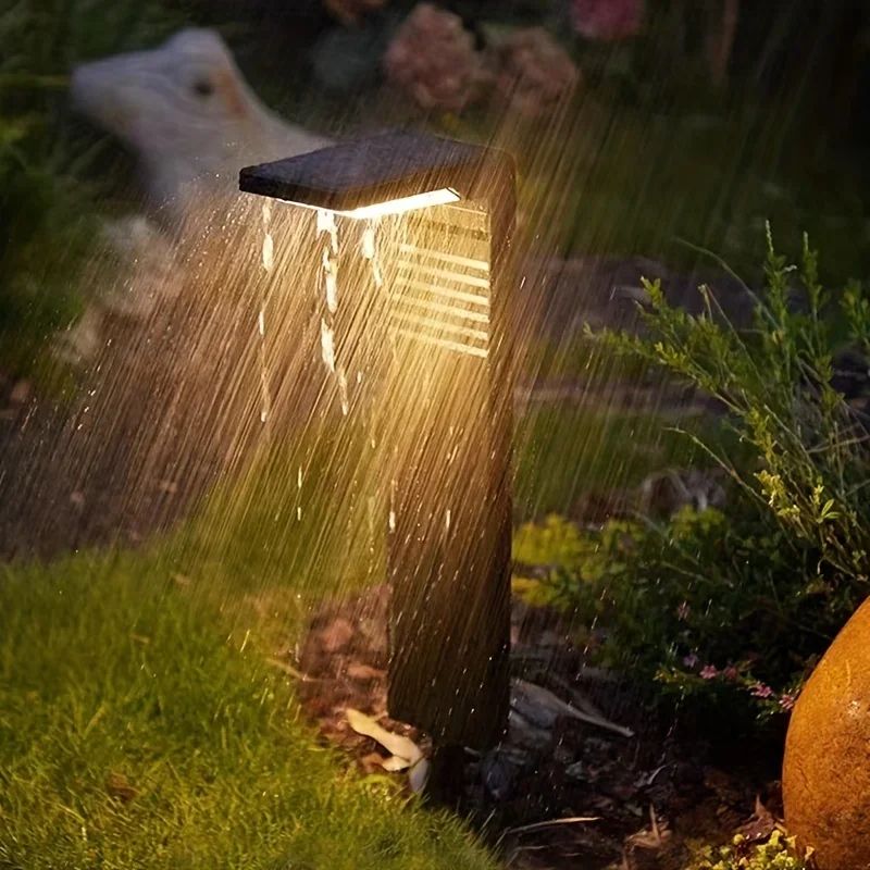 Solar LED Pathway Lights Waterproof Outdoor Garden and Walkway Lights 1/5/10PCS