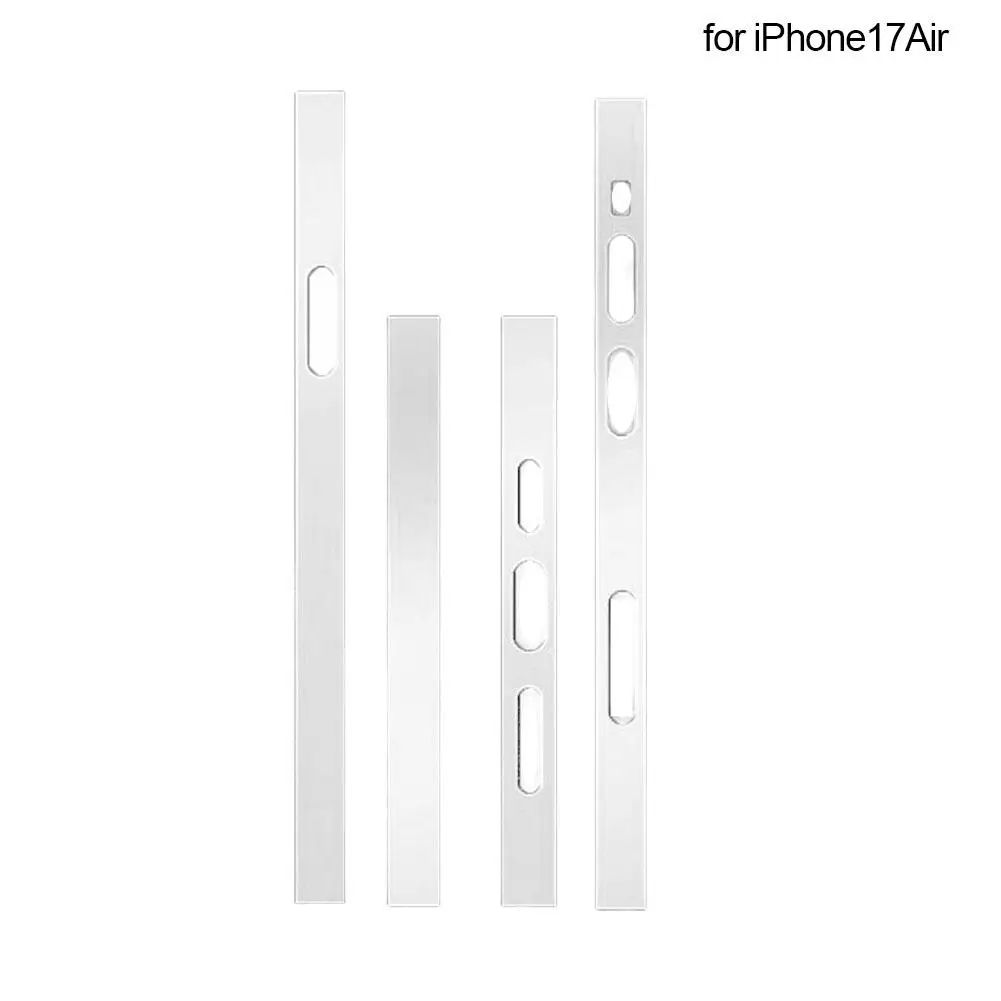 iPhone 17 Series Side Frame Hydrogel Protective Film with Dust-Proof Net