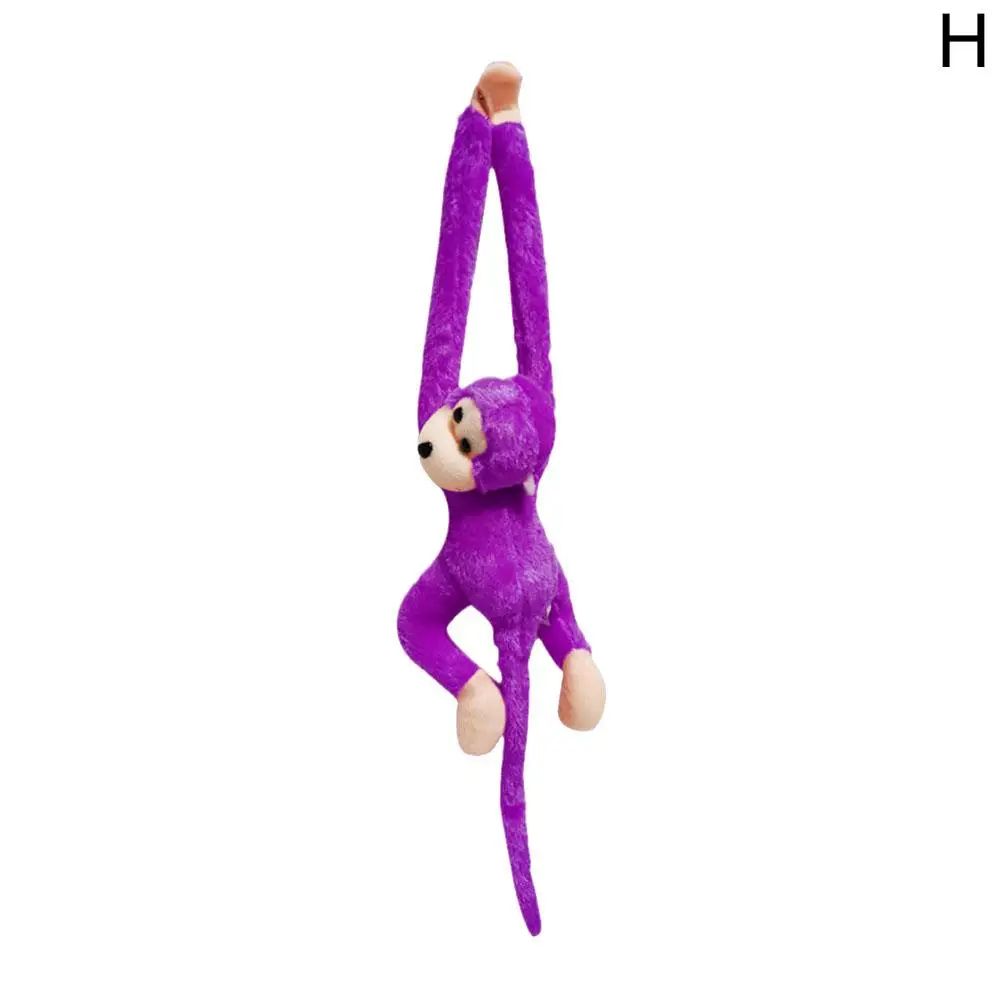 60cm Long Arm Monkey Plush Toy Soft Stuffed Animal Hanging Doll for Kids