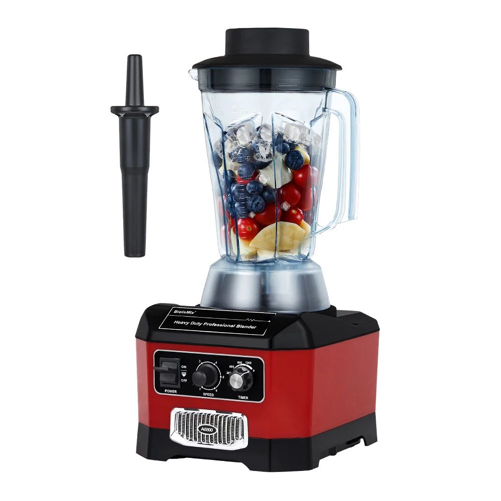 2200W Commercial Blender with 2L BPA-Free Jar, 6-Speed Ice Crusher and Smoothie Maker