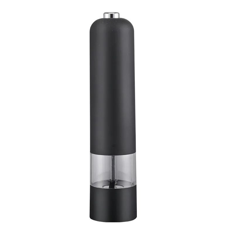 Electric Salt and Pepper Grinder Set with LED Light and Adjustable Coarseness