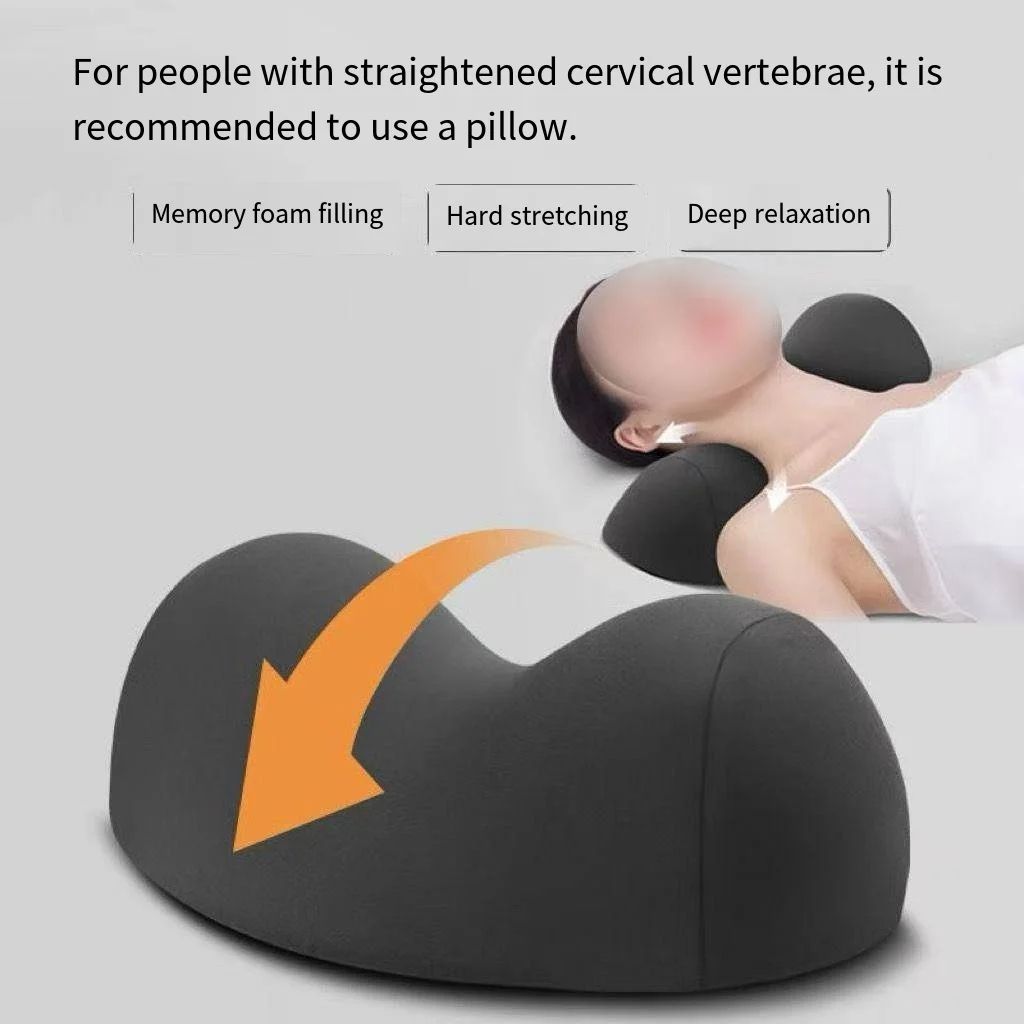 Memory Cotton Cervical Neck Support Pillow for Comfortable Sleep