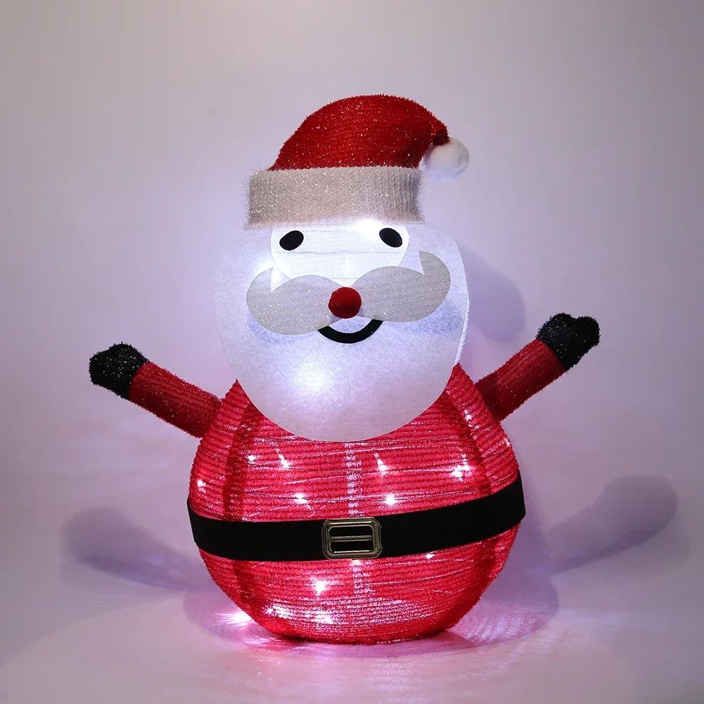 Santa Claus Snowman Waterproof Outdoor Christmas Lantern Fairy Lights
