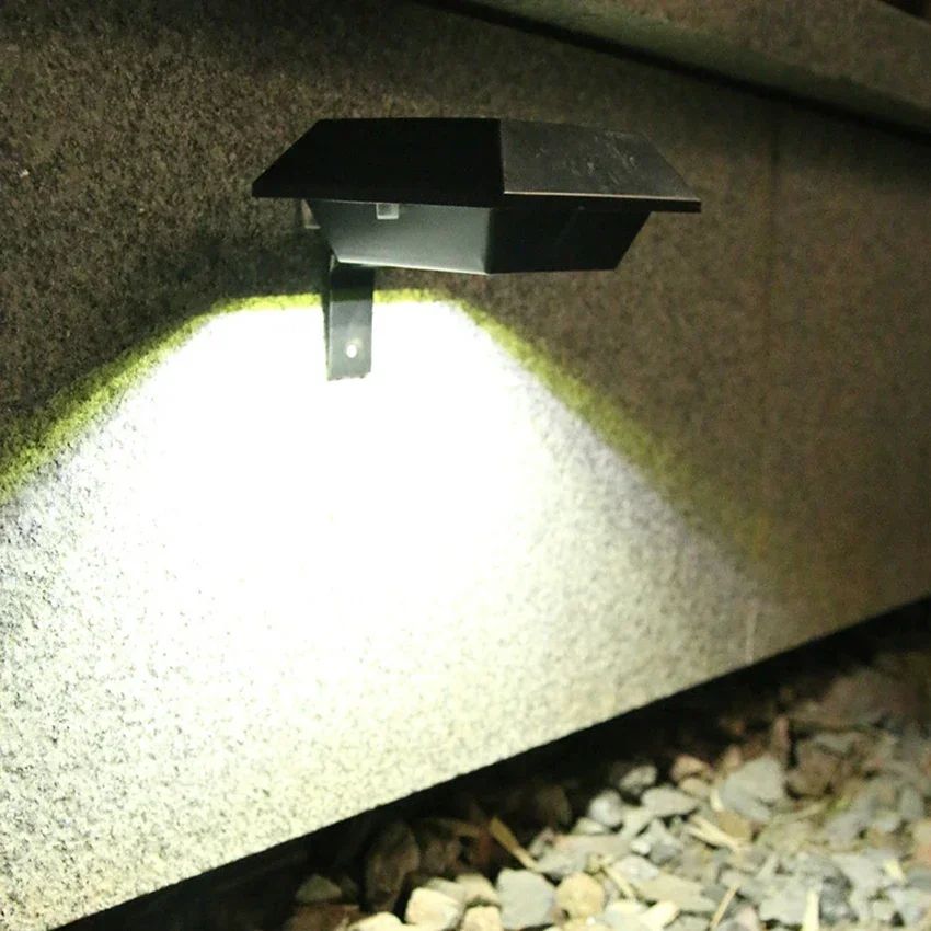 12 LED Solar Security Flood Light Waterproof Dusk to Dawn Outdoor Wall Lamp