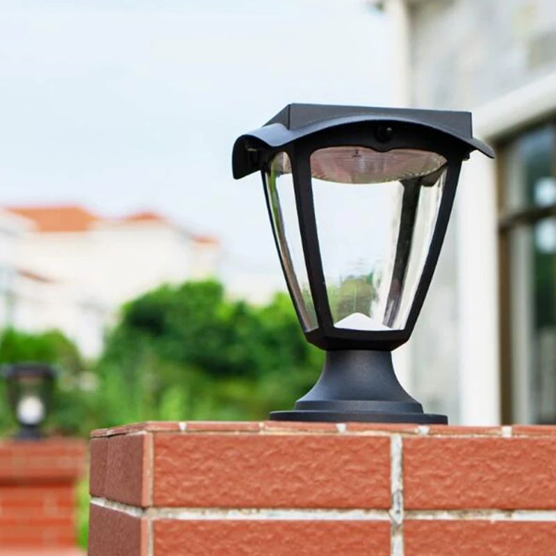 Solar LED Post Cap Light for Outdoor Fence, Deck and Garden Pillars