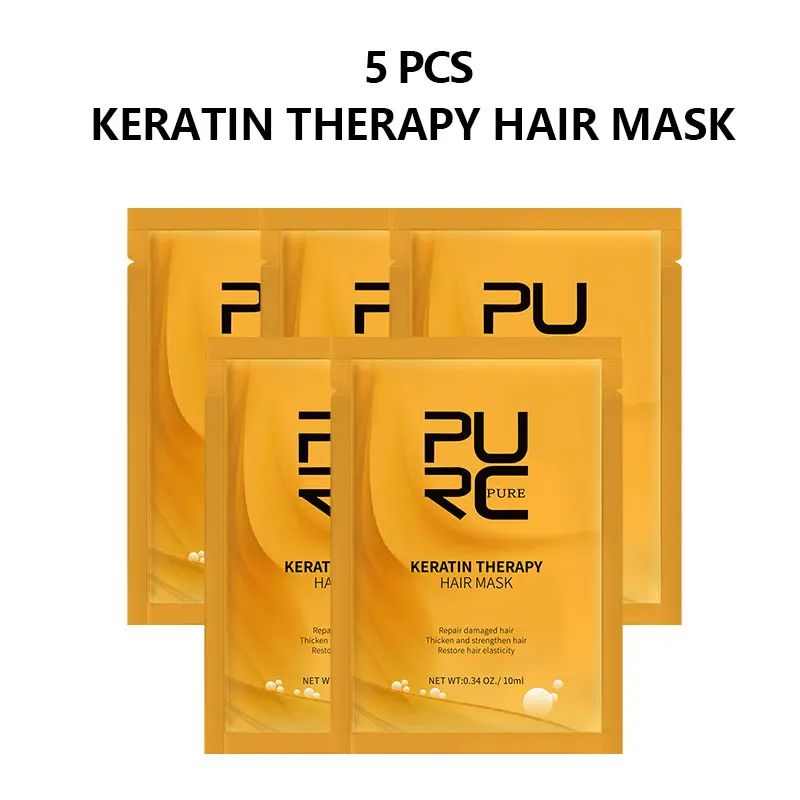PURC Keratin Smoothing Shampoo and Conditioner Hair Repair Treatment