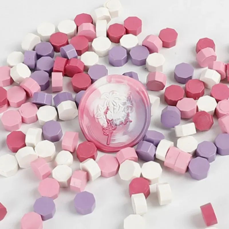 100PCS Retro Sealing Wax Beads for Wax Seal Stamps, Wedding Invitations and DIY Crafts