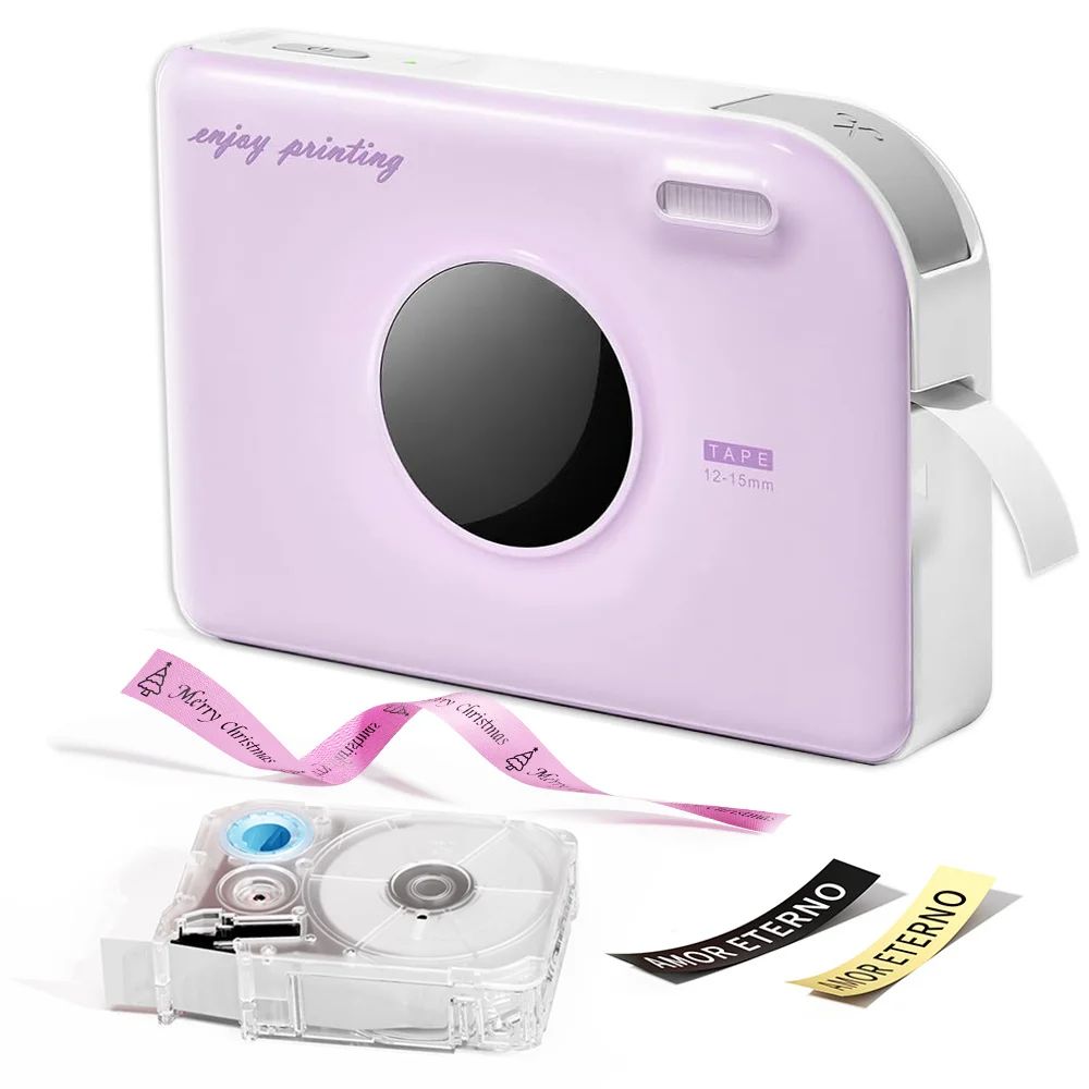 Phomemo A30 Portable Bluetooth Label Printer for Custom Stickers, Gift Tags and Photo Labels