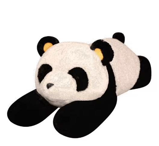 Giant Panda Plush Toy Sleep Pillow Ultra-Soft Cartoon Bear Stuffed Animal 25 to 48 inches for Kids & Gifts