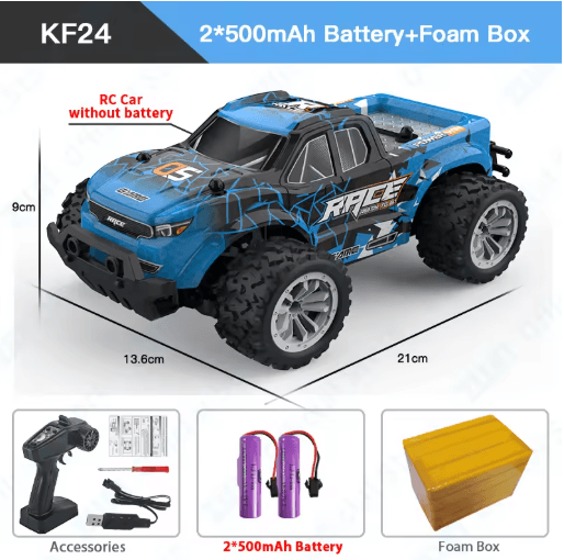 ZWN RC Off Road Car 1 16 1 20 Scale 2.4G Remote Control Climbing Vehicle with LED Lights