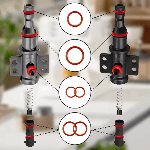 15 Piece Silicone O Ring Seal Kit for Saeco Gaggia Spidem Coffee Machines