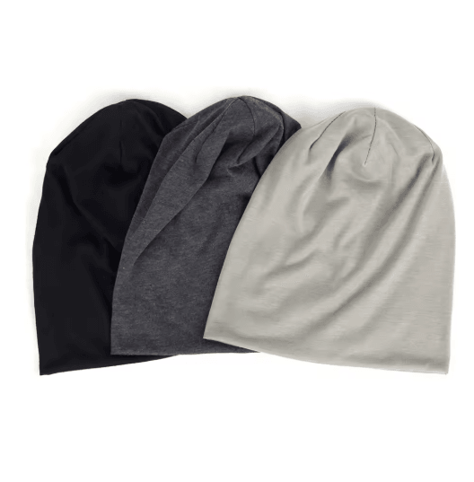 Double Layer Brimless Knit Beanie Casual Skull Cap Hat for M | Inspire ...