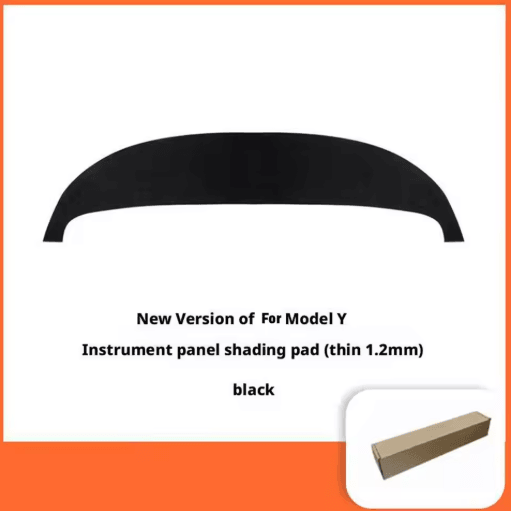 Suede Dashboard Cover for Tesla Model 3 and Model Y Anti UV Non Slip Dash Mat Interior Accessory