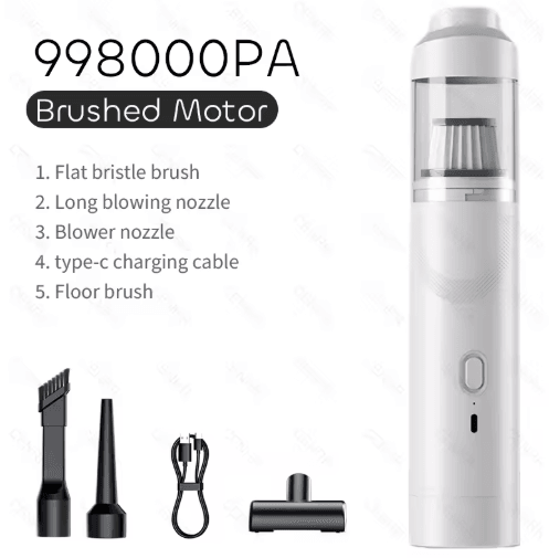 CENRR 9998000PA Car Vacuum Cleaner Powerful Wireless Portable Cleaner with Air Blower