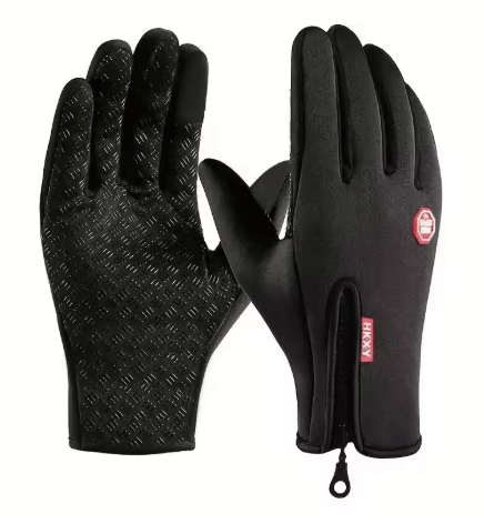 Winter Warm Cycling Gloves Waterproof Touchscreen Full Finger Gloves for Biking Skiing and Riding