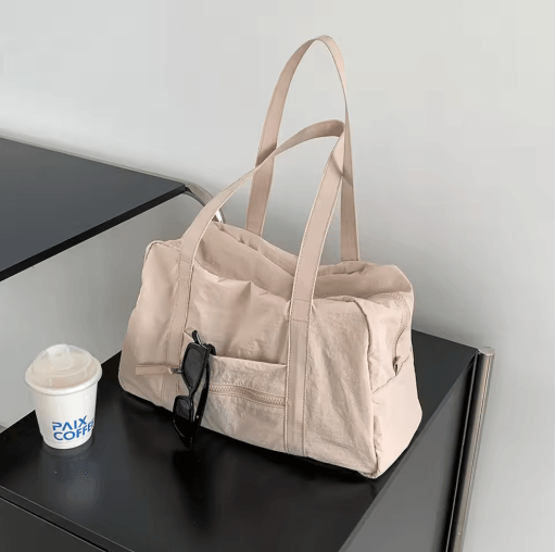 Simple Carry On Travel Tote Bag Large Capacity Weekender and Overnight Duffle for Women