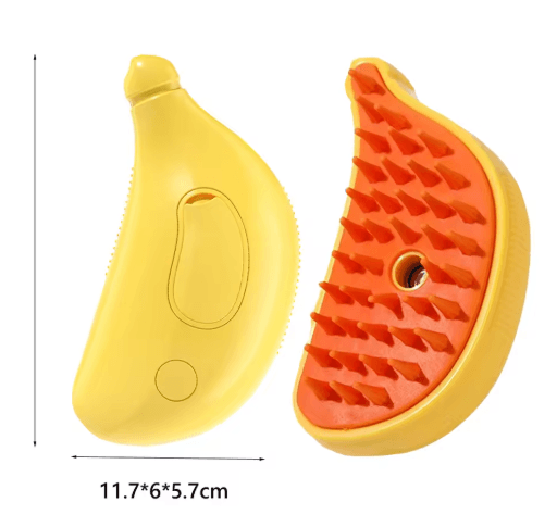 Newest Pet Steam Spray Grooming Comb – Multi-Functional Massage & Hair Removal Brush