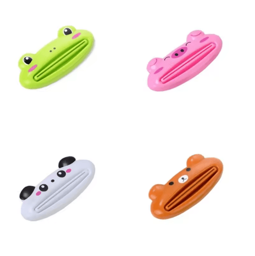 Cute Animal Toothpaste Squeezer – Multifunction Cartoon Tube Dispenser (2/4/5pcs)