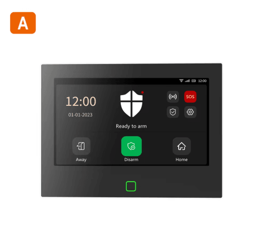 Staniot 7-Inch Smart Home Alarm System - WiFi + 4G Wireless Security Kit with 115dB Siren