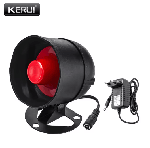 KERUI Standalone Wireless PIR Alarm Siren - Home & Garage Burglar Alert