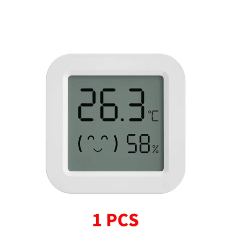 Tuya Smart WiFi Temperature & Humidity Sensor – Smart Indoor Hygrometer with LCD Display