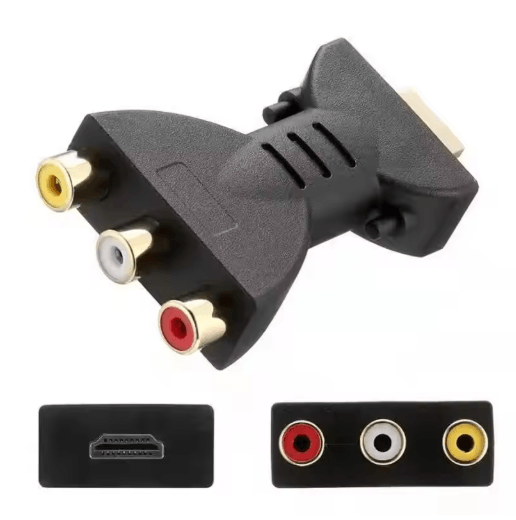 HDMI to AV Converter Cable Gold Plated HDMI to RCA Video Audio Adapter