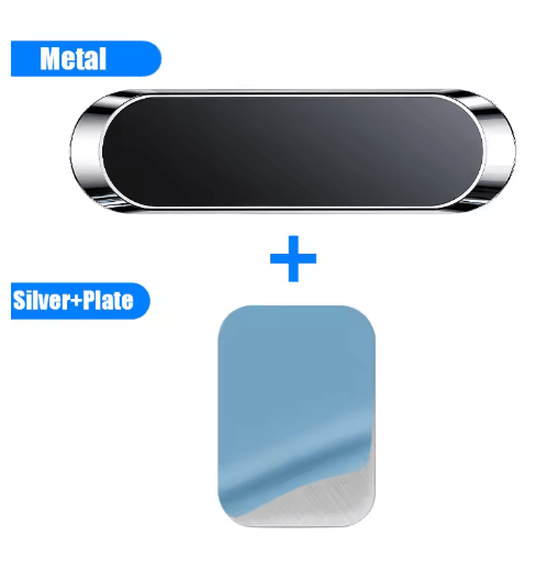 Magnetic Strip Car Phone Holder Slim Magnet Mount for Dashboard and Console