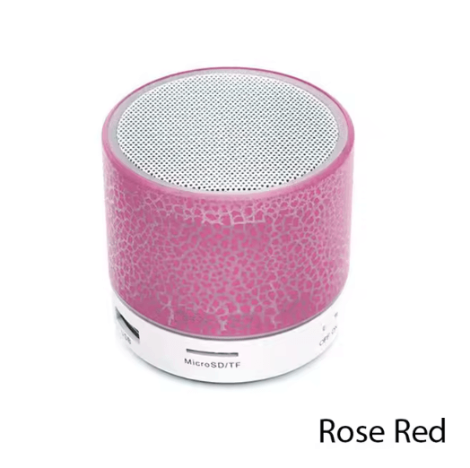 LED Light Crack Bluetooth Speaker Portable Wireless Sound Box for Outdoor Music