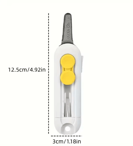 Mini Magnetic Art Utility Knife – Cute Portable Paper Cutter for Office & Unboxing