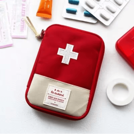 Mini Portable Medicine Bag Travel First Aid and Emergency Storage Kit