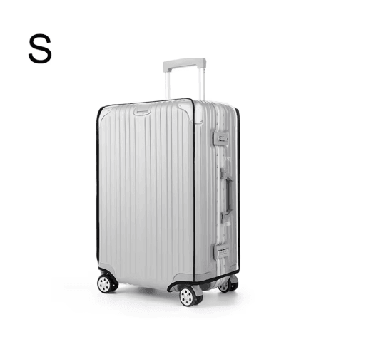 Transparent PVC Luggage Protective Cover Wear-Resistant Clear Suitcase Protector