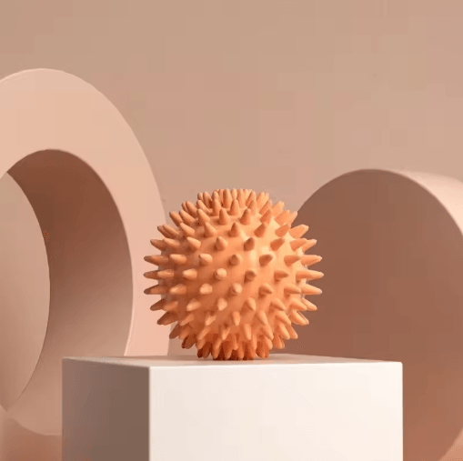 Hedgehog Massage Ball & Fascia Roller – Muscle Relaxation Yoga Therapy Ball